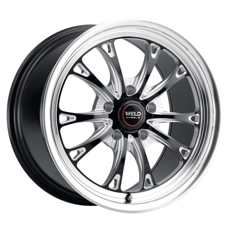 Weld S157 17X10 Belmont Drag 5X114.3 ET50 BS7.50 Gloss Black MIL Dia 78.1