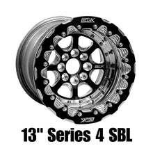 Load image into Gallery viewer, Belak 13x11 / 5in BS / 4x100 BP / High Pad Series 4 Wheel- Dbl Beadlock Billet (Small Brake Kit Req)