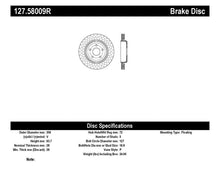 Load image into Gallery viewer, StopTech 12-15 Jeep Cherokee SRT8 Sport Slotted &amp; Drilled Rear Passenger Side Rotor