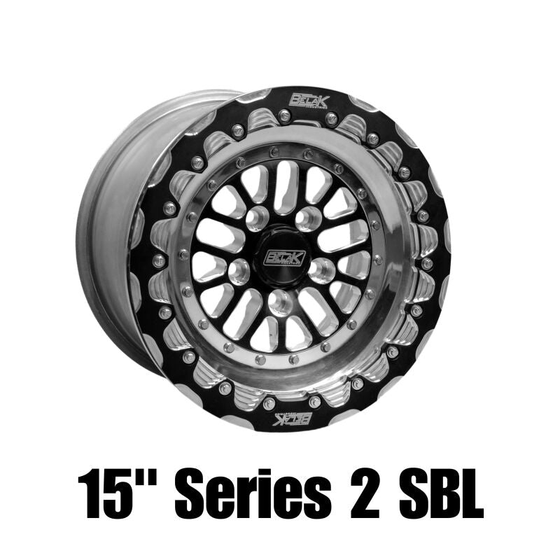 Belak 15x10 / 7in BS / 5x114.3 BP / High Pad / Series 2 Wheel - Single Beadlock Billet