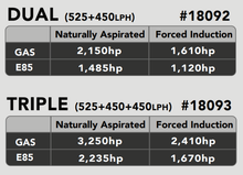 Load image into Gallery viewer, Aeromotive 15-21 Dodge Hellcat 525/450 Dual Fuel Pumps