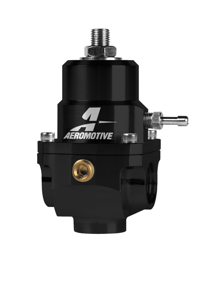 Aeromotive Adjustable Regulator - 35-75PSI - .188 Valve - (2) -08 Inlets/-08 Return