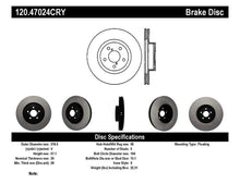 Load image into Gallery viewer, Stoptech 05-08 LGT Front CRYO-STOP Rotor