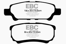 Load image into Gallery viewer, EBC 11-14 Chrysler 200 2.4 Ultimax2 Rear Brake Pads