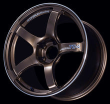 Load image into Gallery viewer, Advan TC4 15x5.0 +45 4-100 Umber Bronze Metallic &amp; Ring Wheel