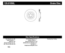 Load image into Gallery viewer, StopTech 12-13 Ford Mustang GT 5.0L V8 Drilled Left Front Rotor