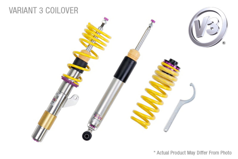 KW Coilover Kit V3 12-16 Porsche 911(991) C-2/4 S/GTS w/ PASM & PDCC